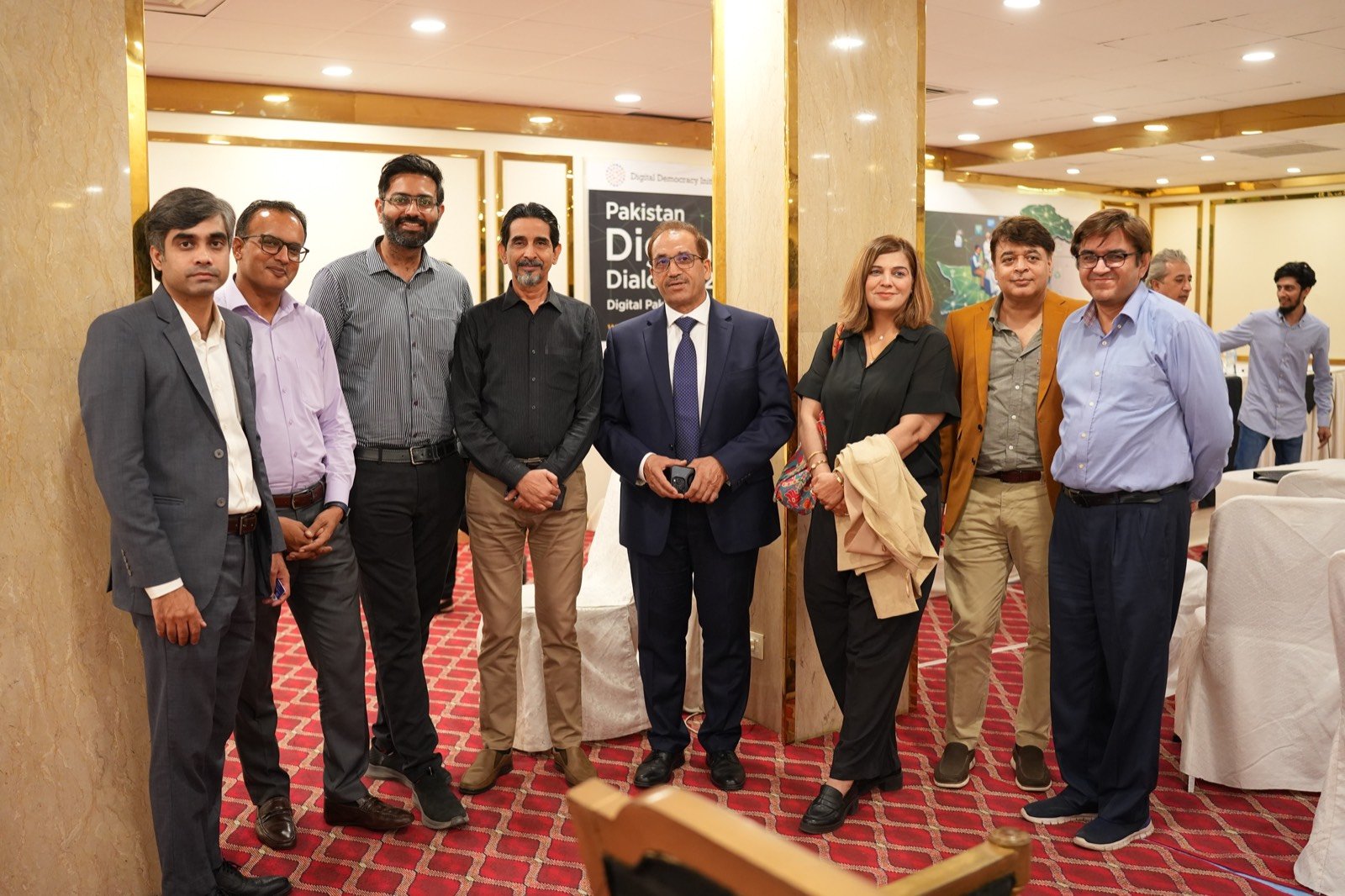 Participants and speakers at the Pakistan Digital Democracy Dialogue 2026